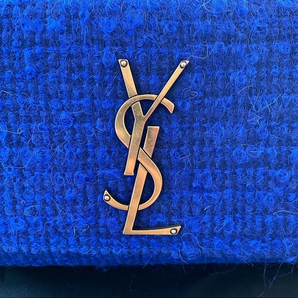 ❌❌SOLD New Saint Laurent Tweed Kate Monogram Bag - Picture 2 of 9